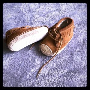 Baby Gap Suede Moccasins